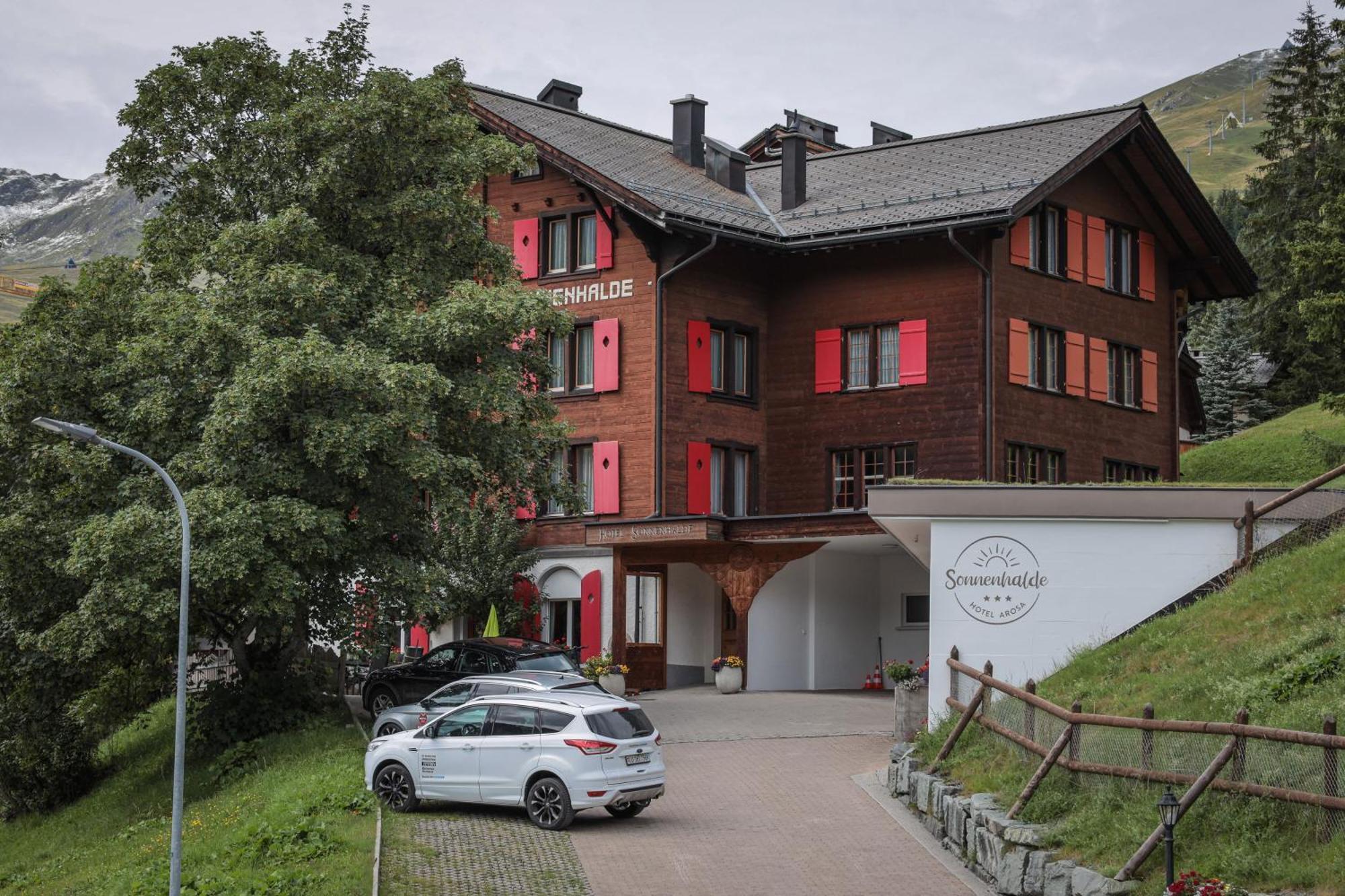 Hotel Sonnenhalde, Arosa Exterior foto
