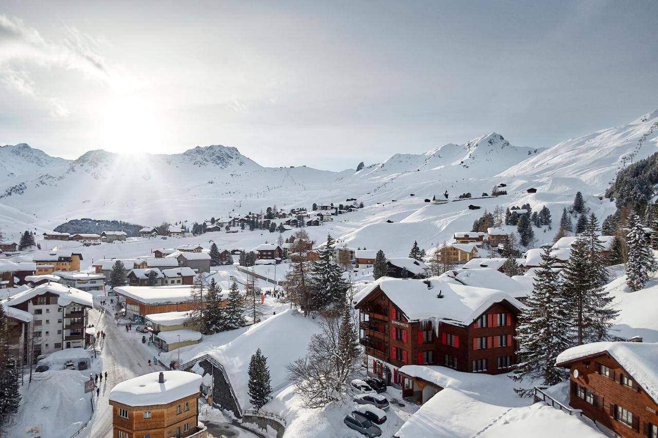 Hotel Sonnenhalde, Arosa Exterior foto